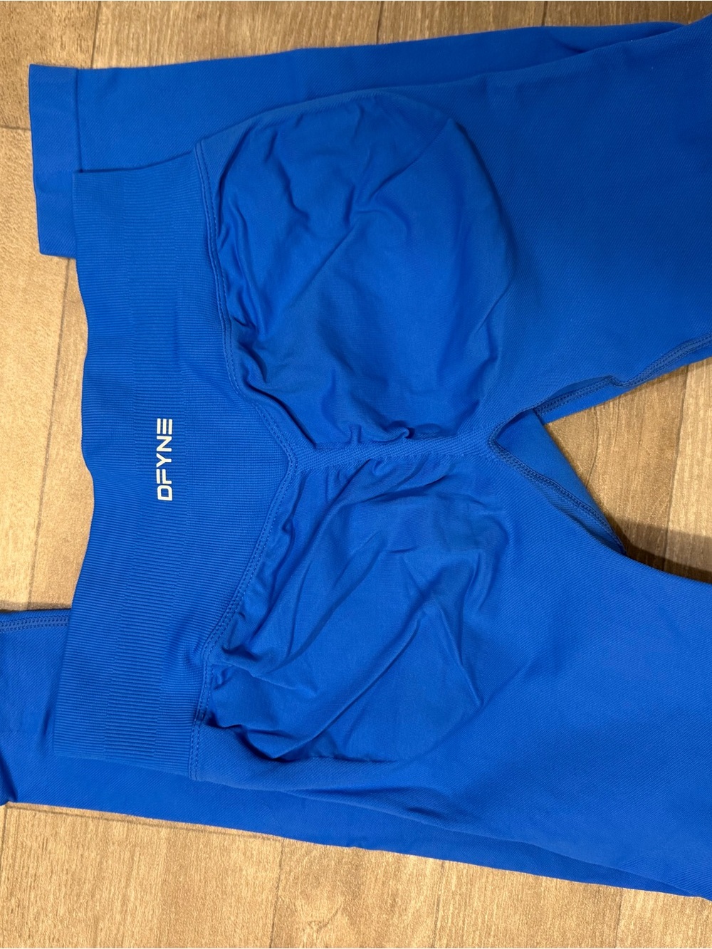 DFYNE Impact Electric Blue Leggings